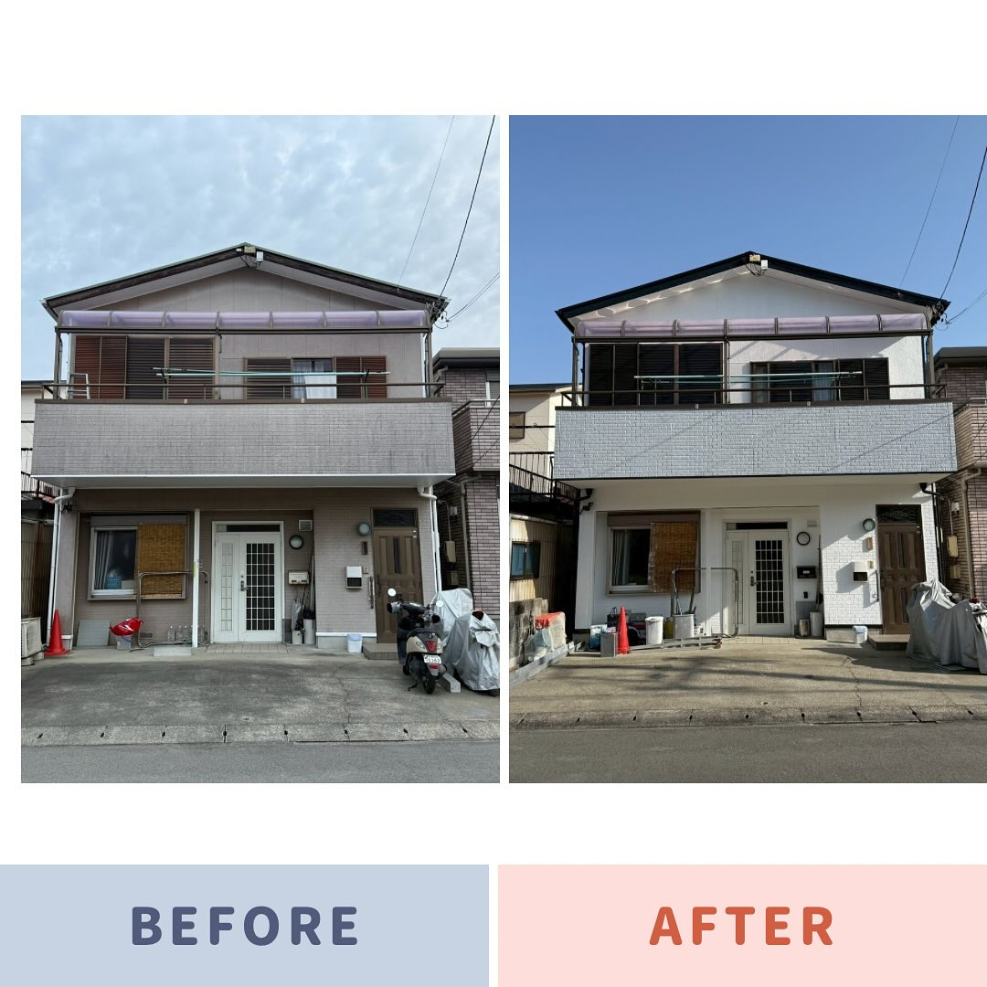 伊勢市のI様邸の塗装がついに完了しました!✨
