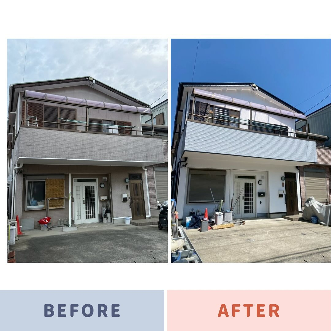 伊勢市のI様邸の塗装がついに完了しました!✨