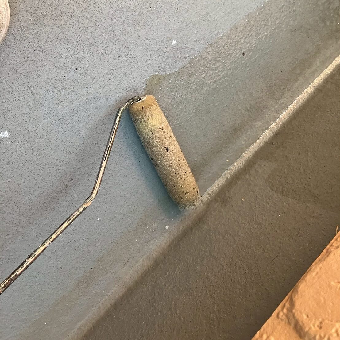 大好評のベランダ防水、密着工法のご紹介です!✨