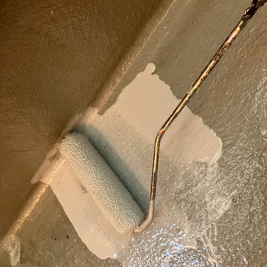 大好評のベランダ防水、密着工法のご紹介です!✨