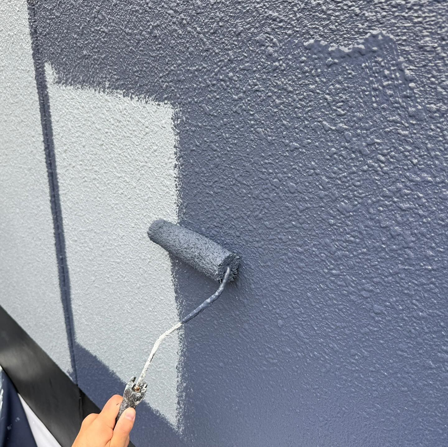 本日、伊勢市にあるＹ様邸の塀塗装が無事完成しました！🎉 