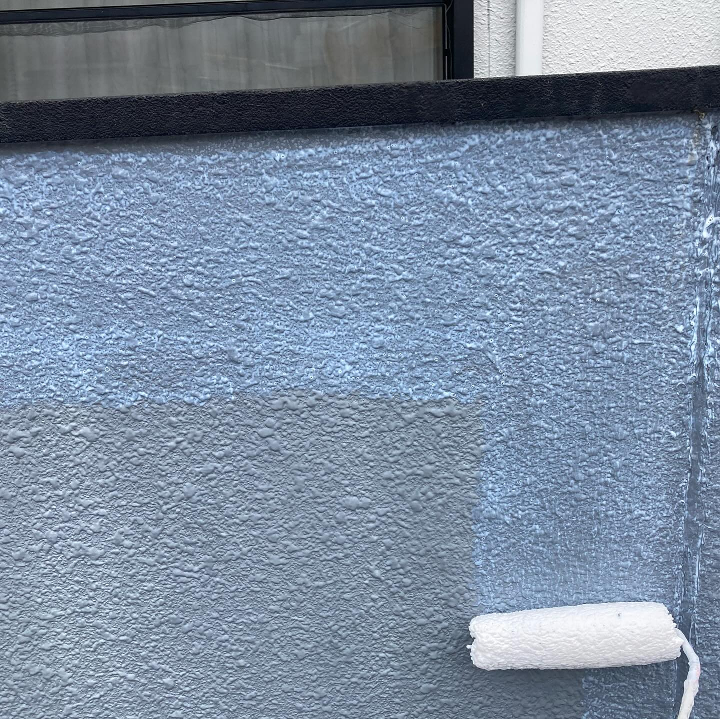 本日、伊勢市にあるＹ様邸の塀塗装が無事完成しました！🎉 