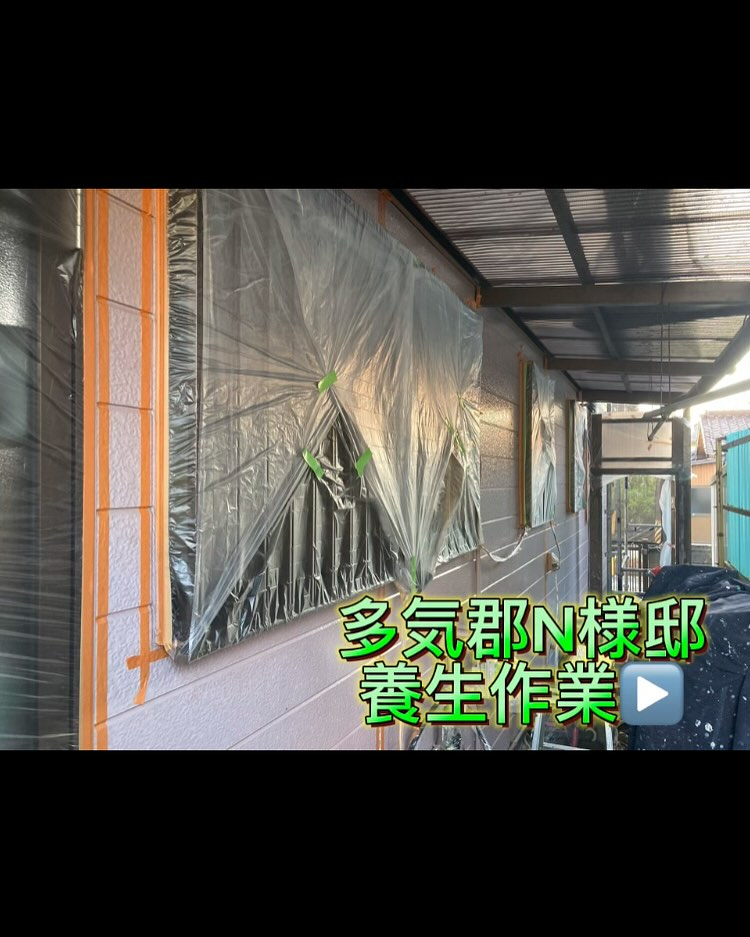 多気郡のN様邸にて、