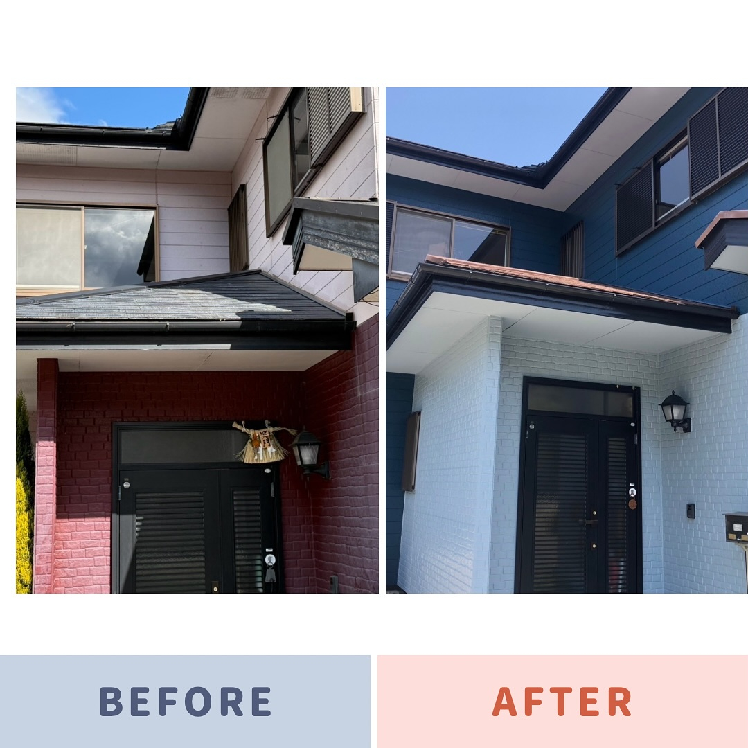 多気郡のN様邸にて、外壁と屋根の塗装工事が無事に完工いたしま...