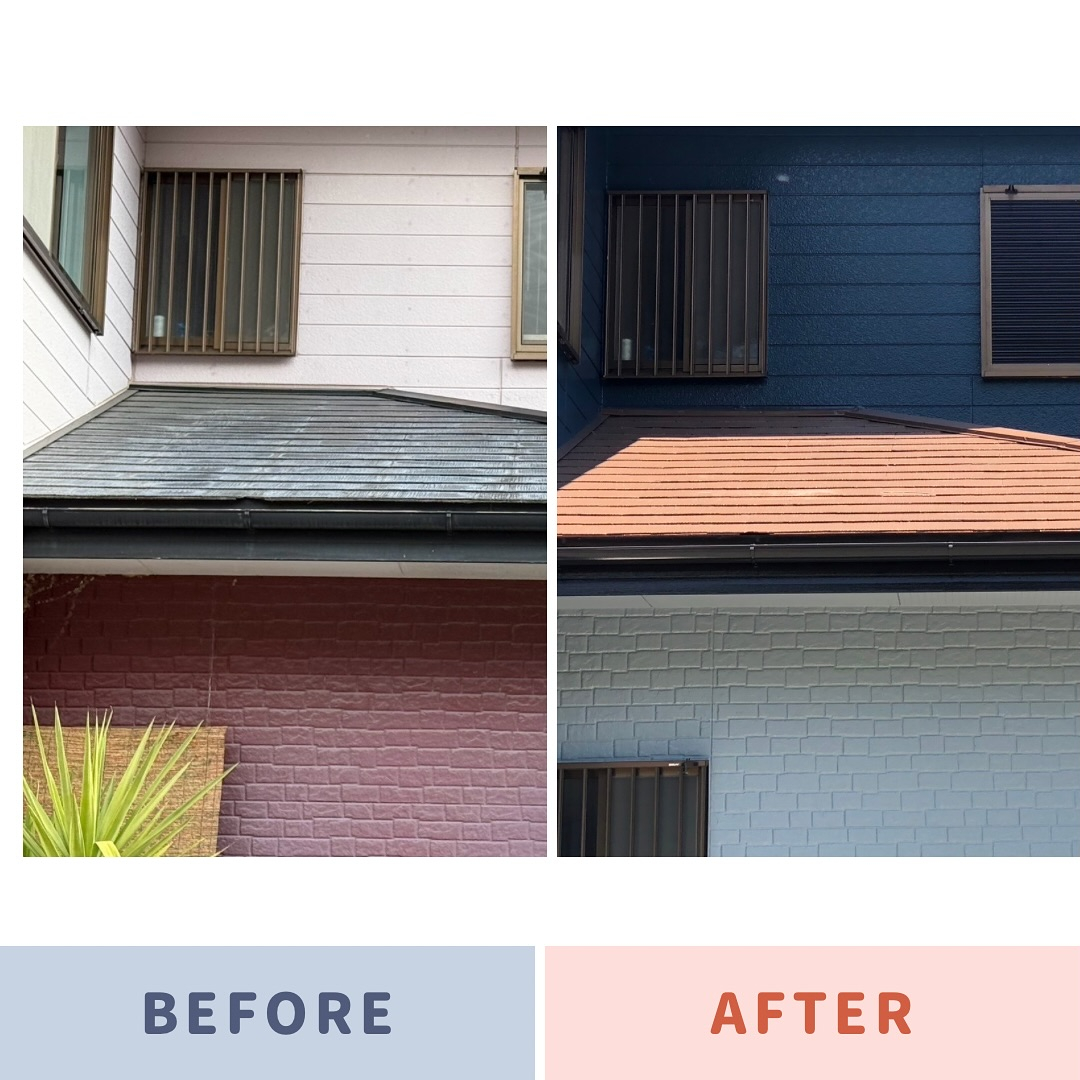 多気郡のN様邸にて、外壁と屋根の塗装工事が無事に完工いたしま...