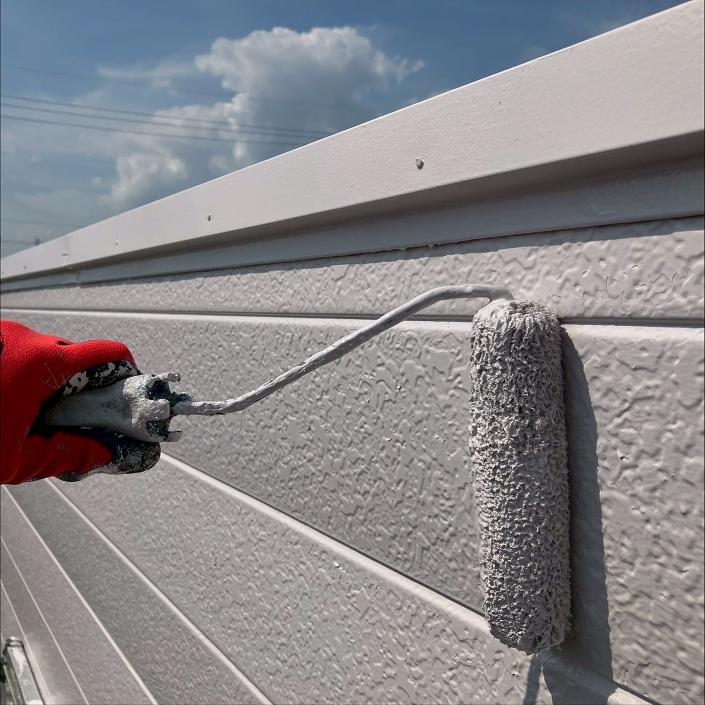 商工会議所青年部で大変お世話になった先輩方の事務所にて、塗り...