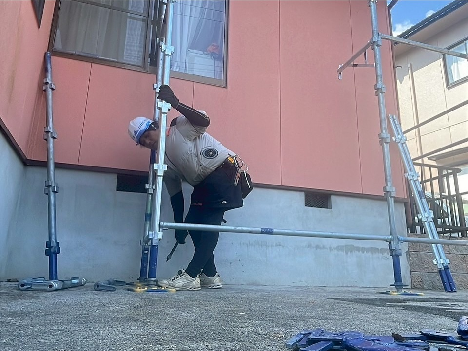 松阪市のK様邸にて、