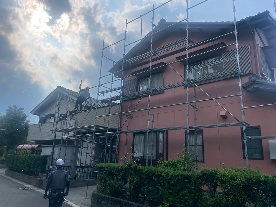 松阪市のK様邸にて、