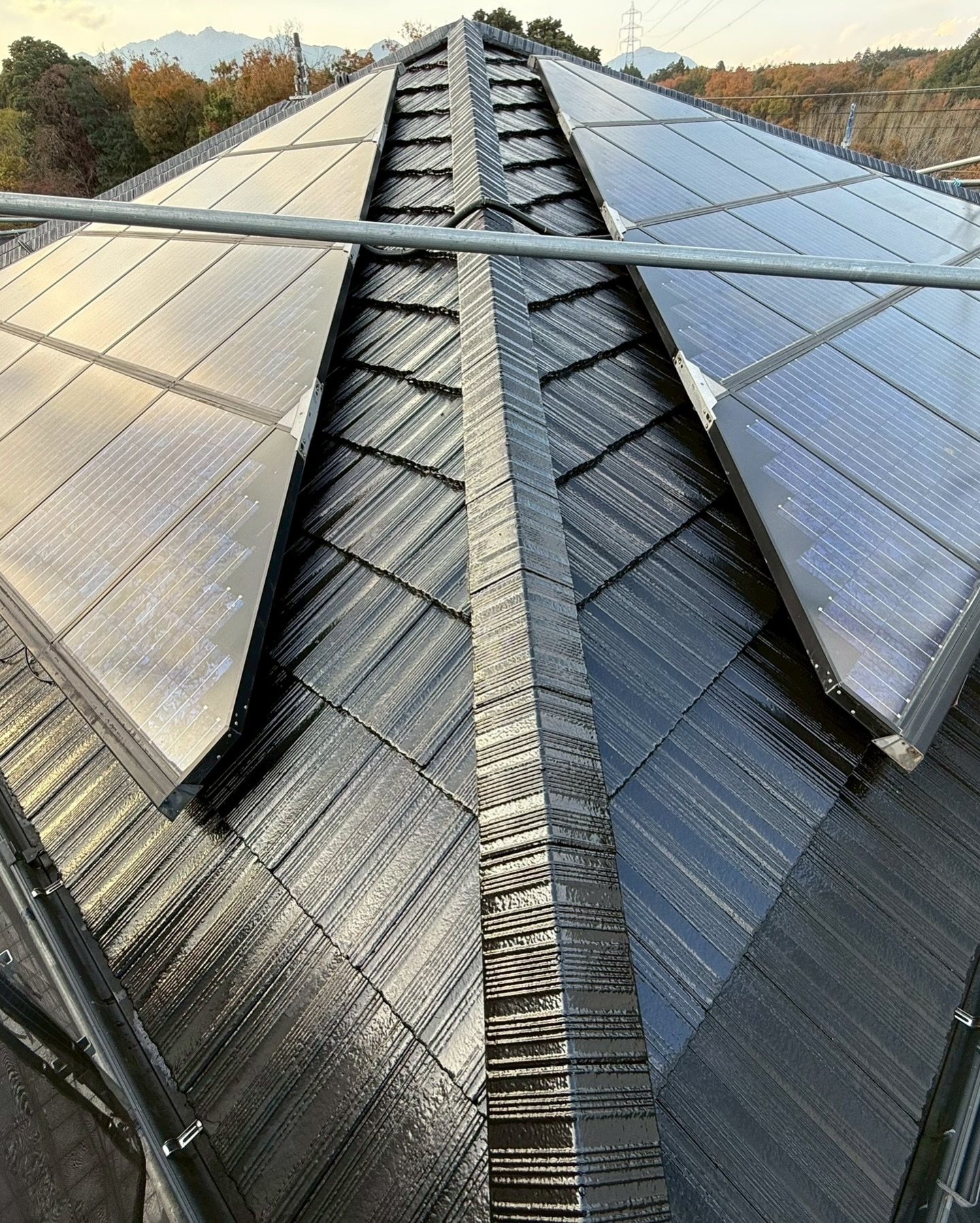 【屋根塗装工事 完了のご報告✨】