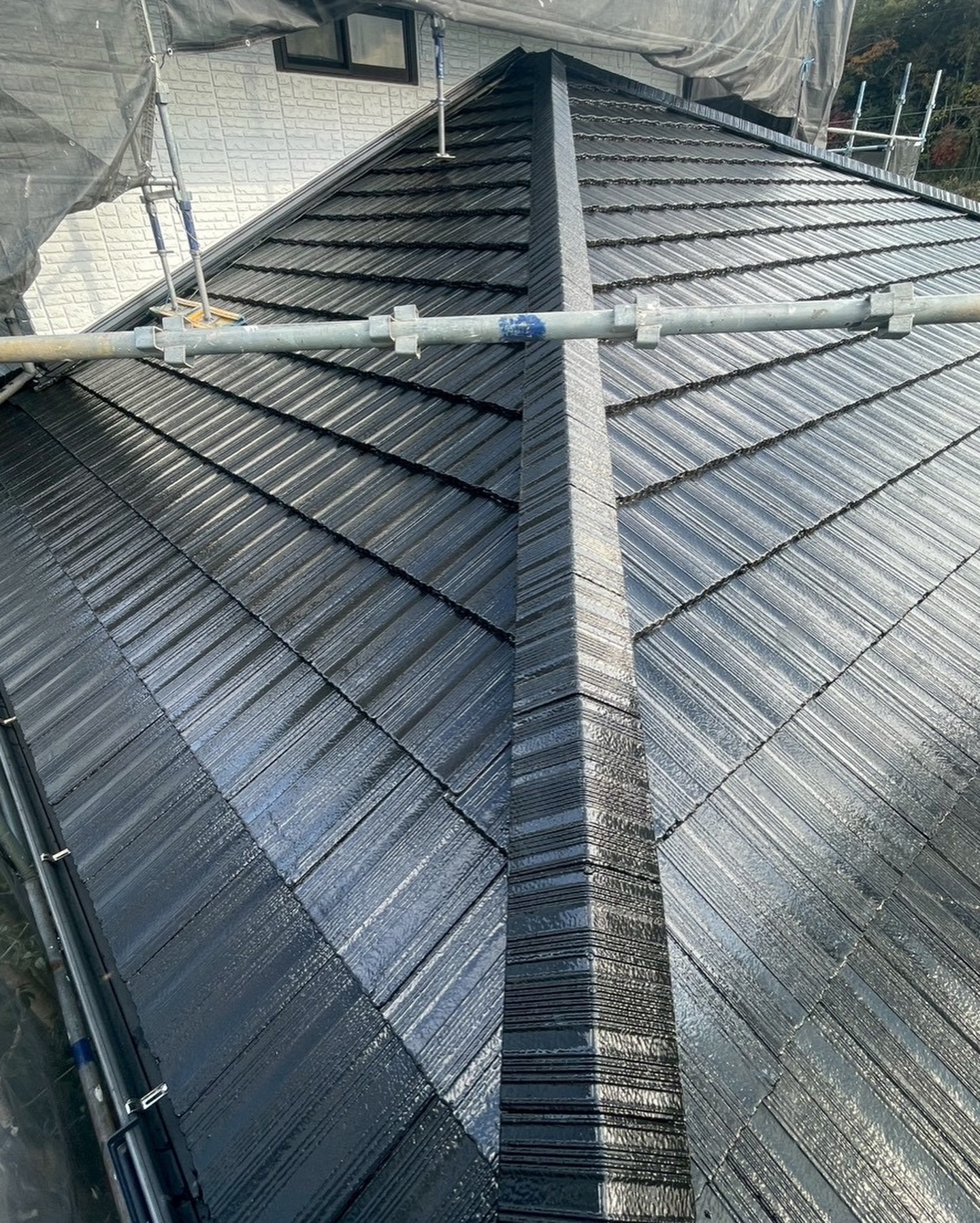 【屋根塗装工事 完了のご報告✨】