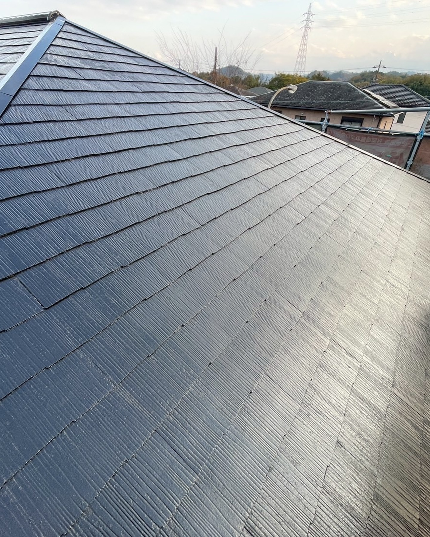 【屋根塗装工事 完工しました🏠✨】