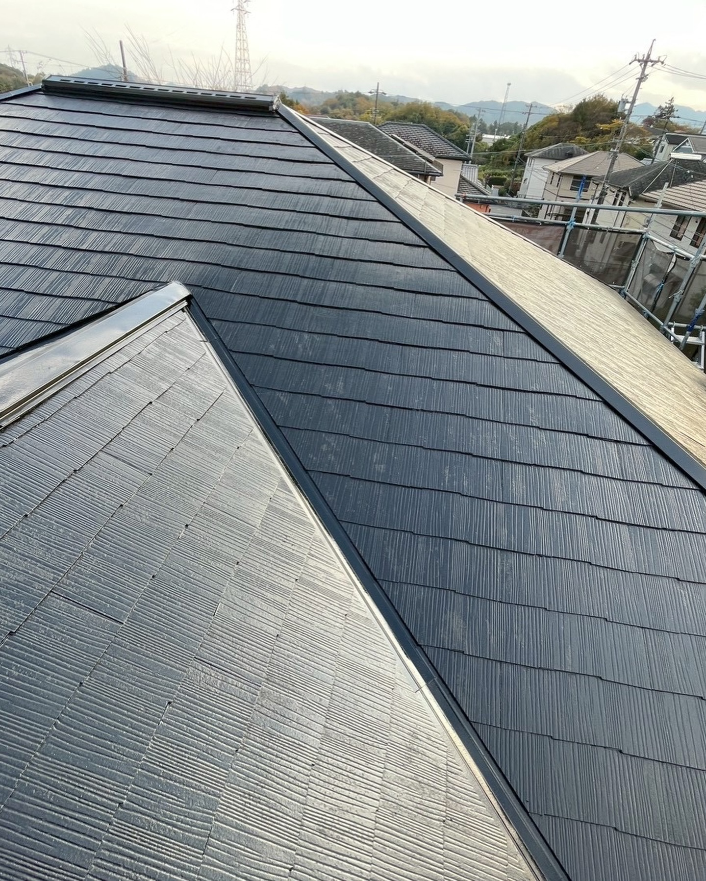 【屋根塗装工事 完工しました🏠✨】